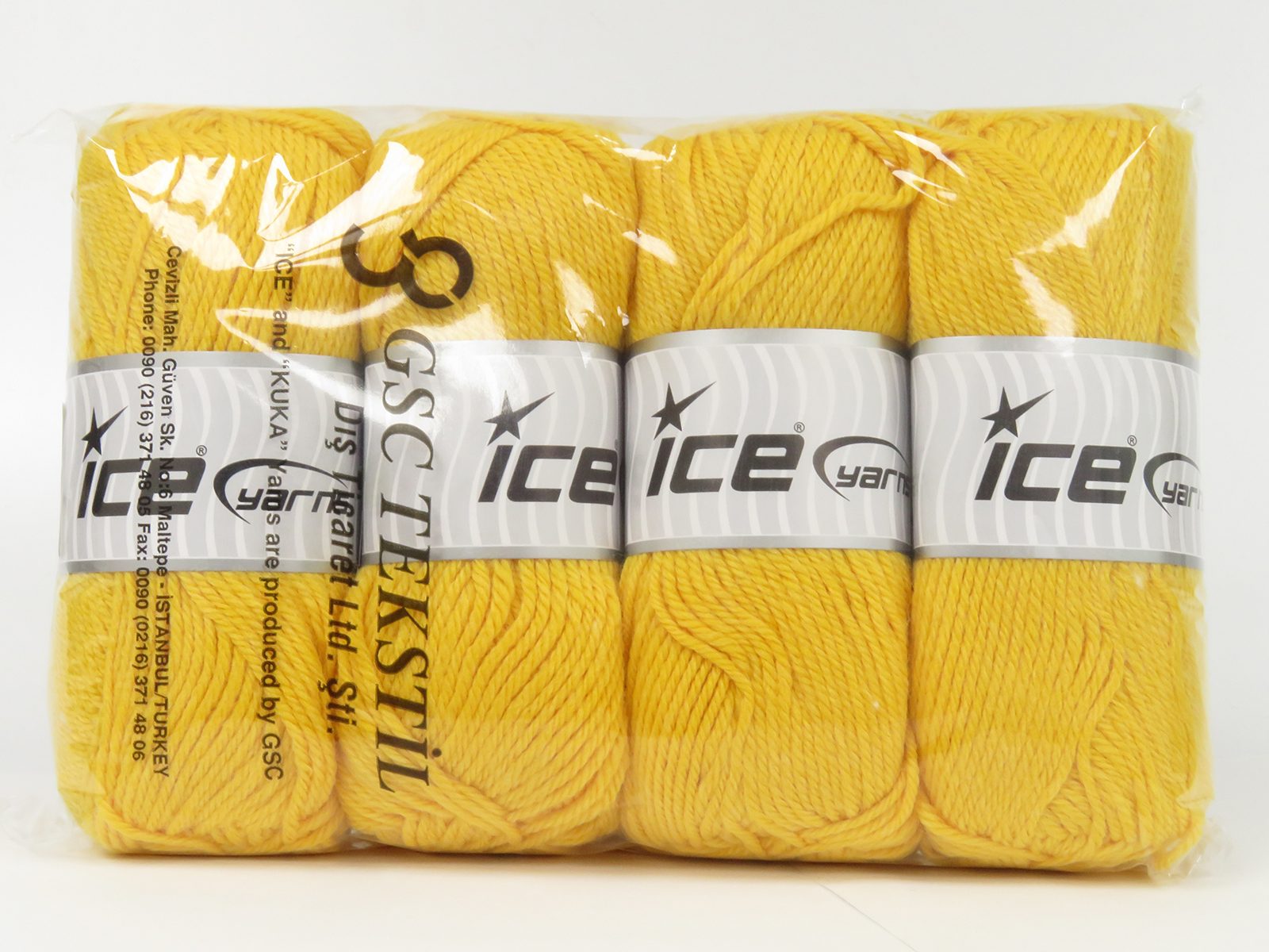 Geel Limited Edition Luxury Yarns 4x100gr