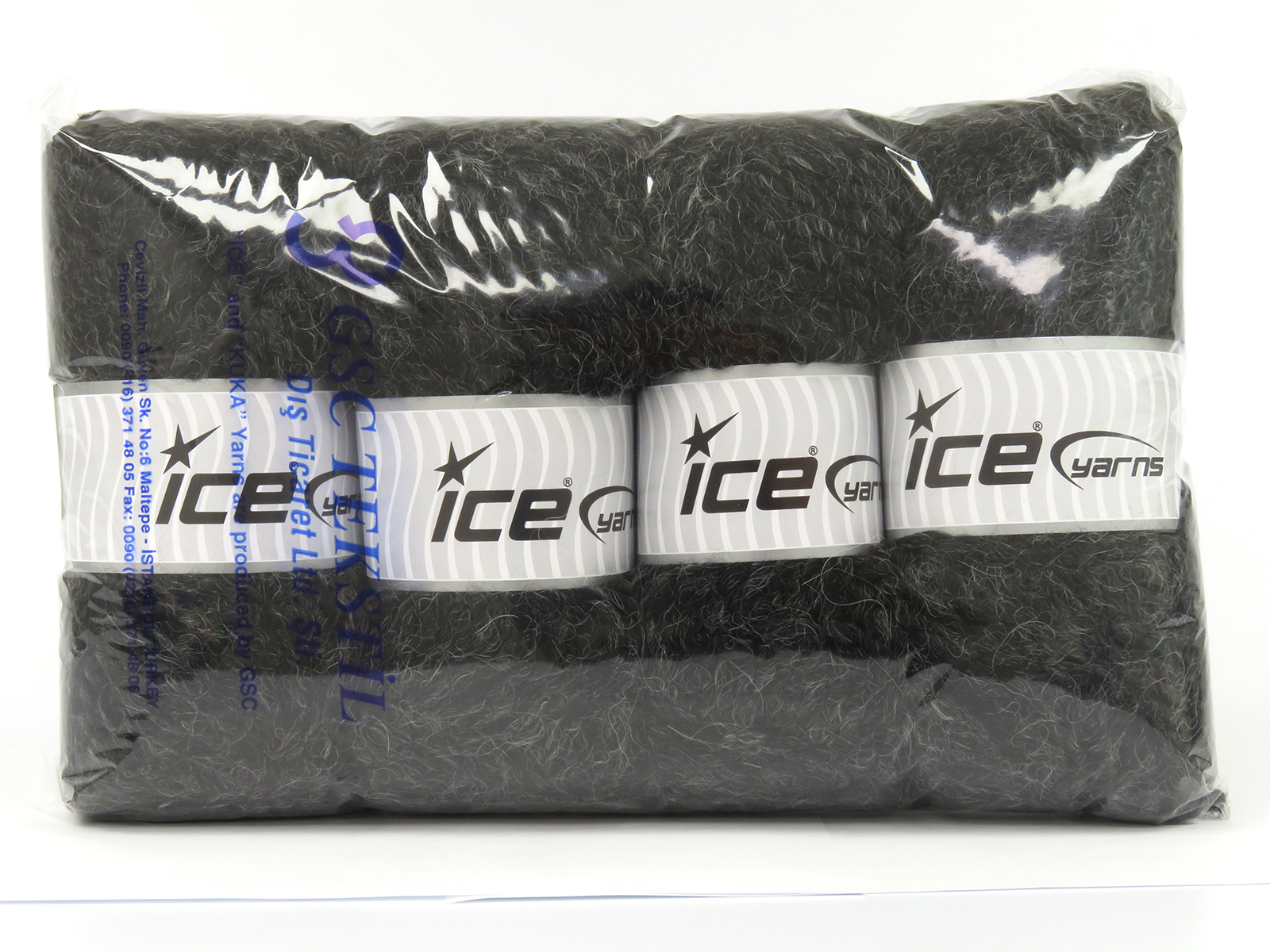 Zwart Limited Edition Luxury Yarns 4x100gr