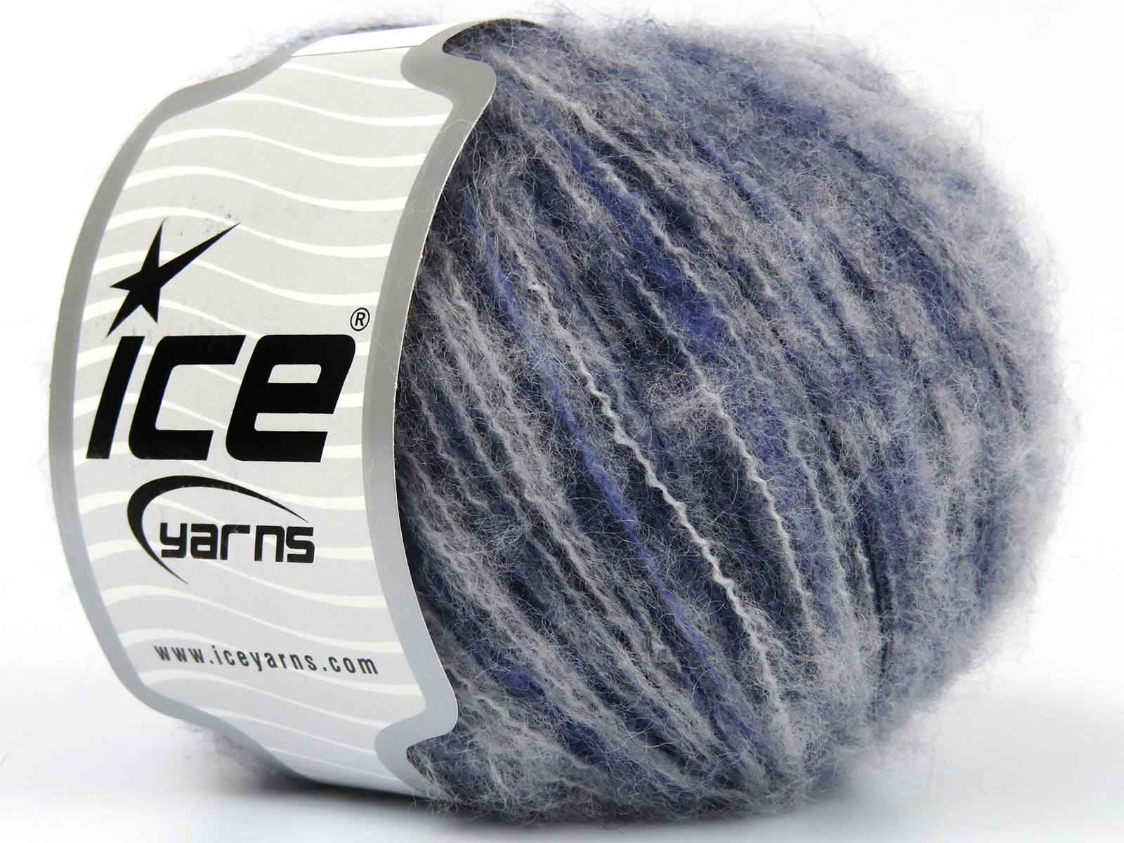 Wit|Blauw Tinten Limited Edition Luxury Yarns 8x50gr