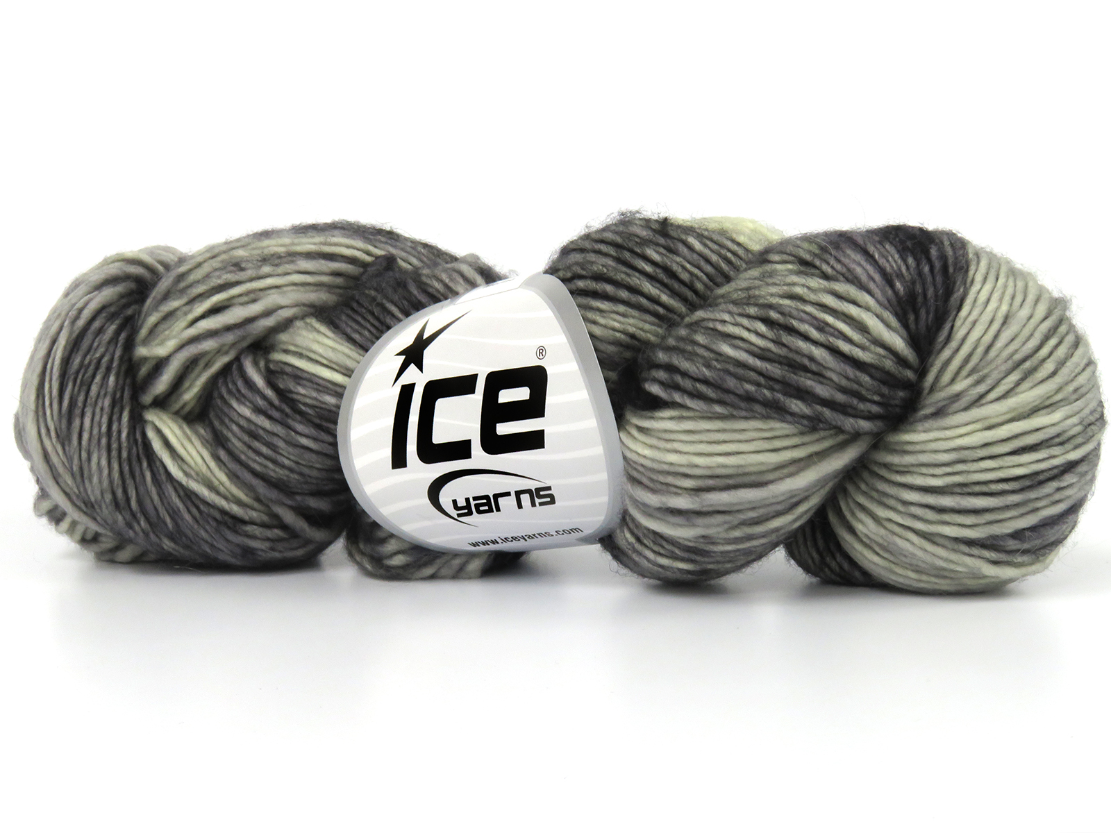 Zwart|Grijs Tinten Luxe Premium Garens 2x100gr
