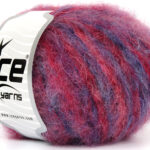 Paars|Rode tinten Limited Edition Luxury Yarns 8x50gr