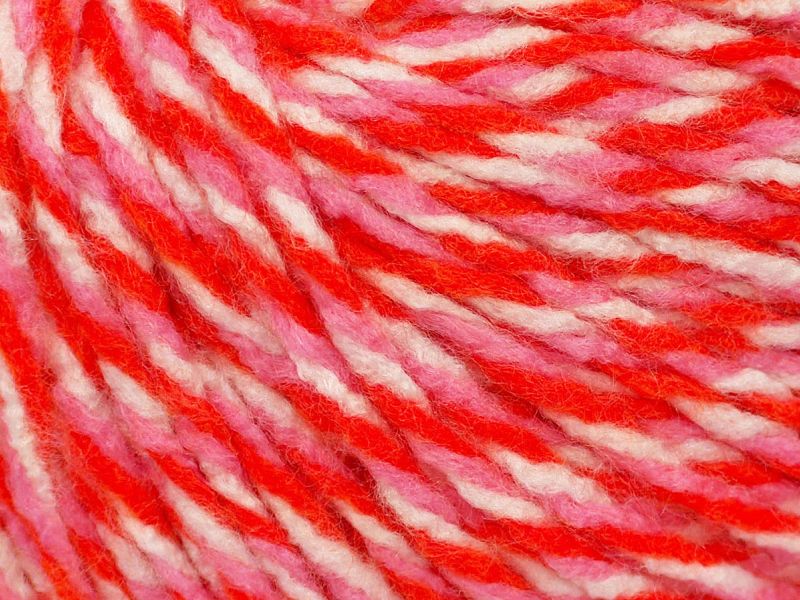 Roze|Wit|Oranje Outlet Yarns 8x50gr