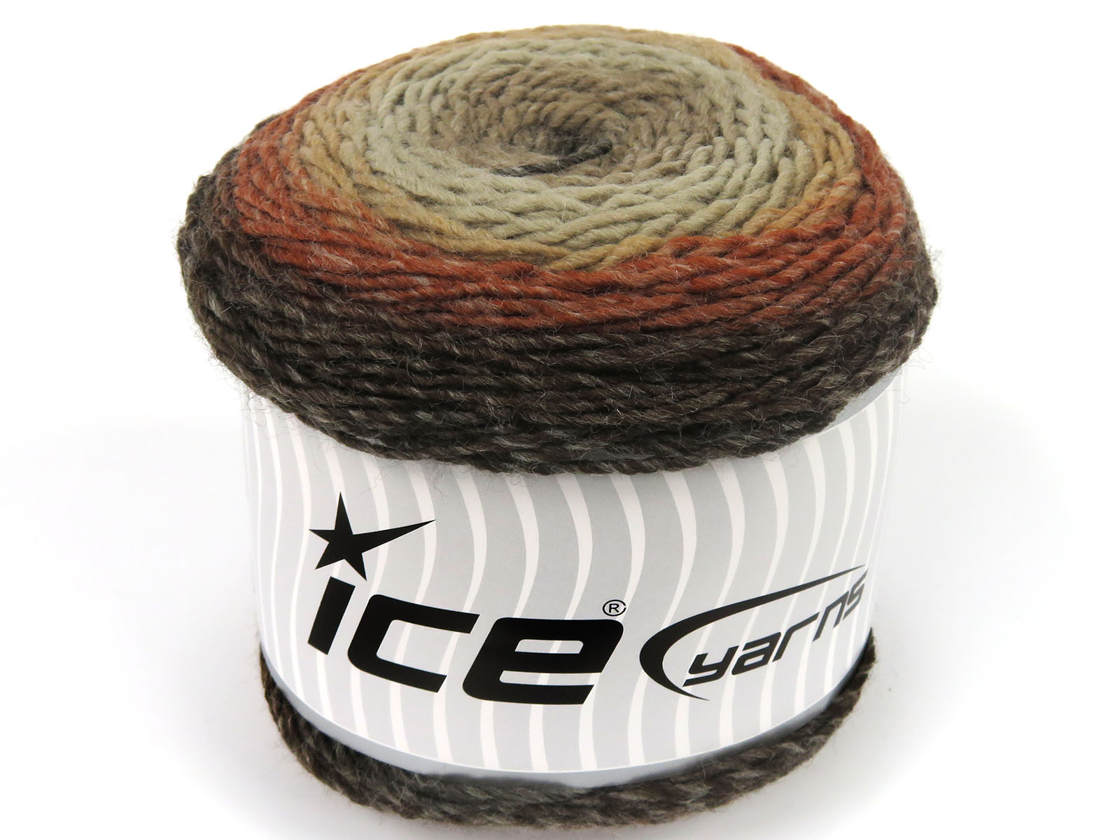 Bruin Tinten|Koper Cakes Yarns 2x150gr