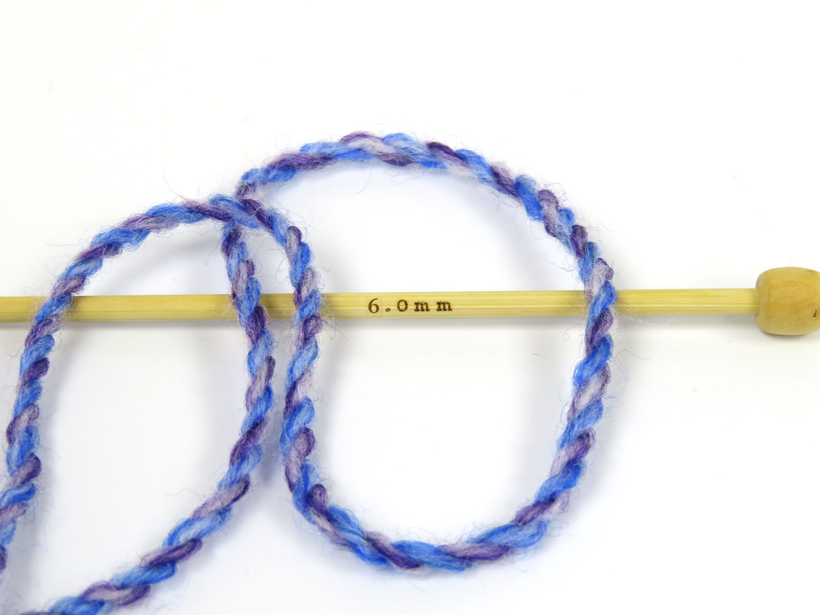 Blauw|Paars|Groen Tinten Zelfstrepende Garens 4x100gr