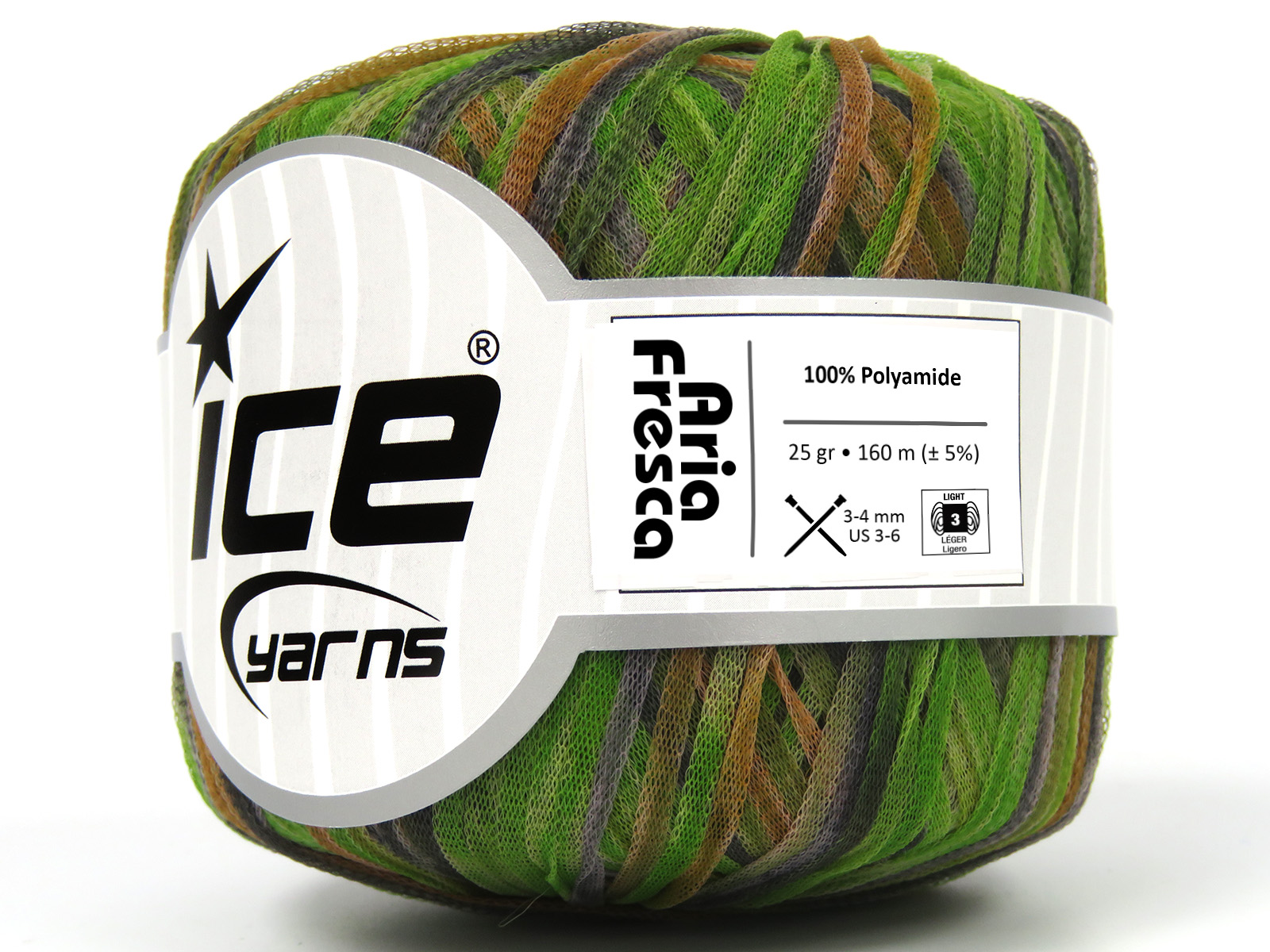 Goud|Licht Grijs|Groen Tinten Limited Edition Spring-Summer Yarns 6×33.3333333333333gr