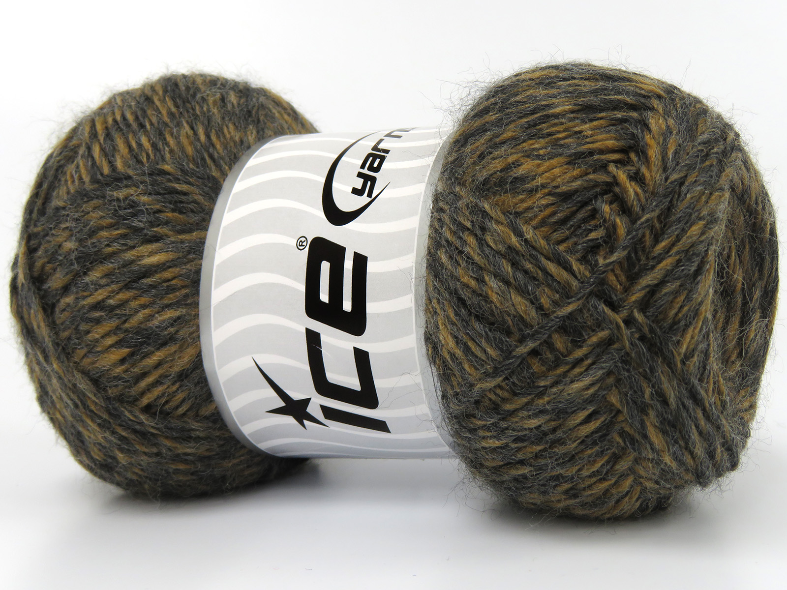 Kameel|Donkergrijs Limited Edition Luxury Yarns 4x100gr
