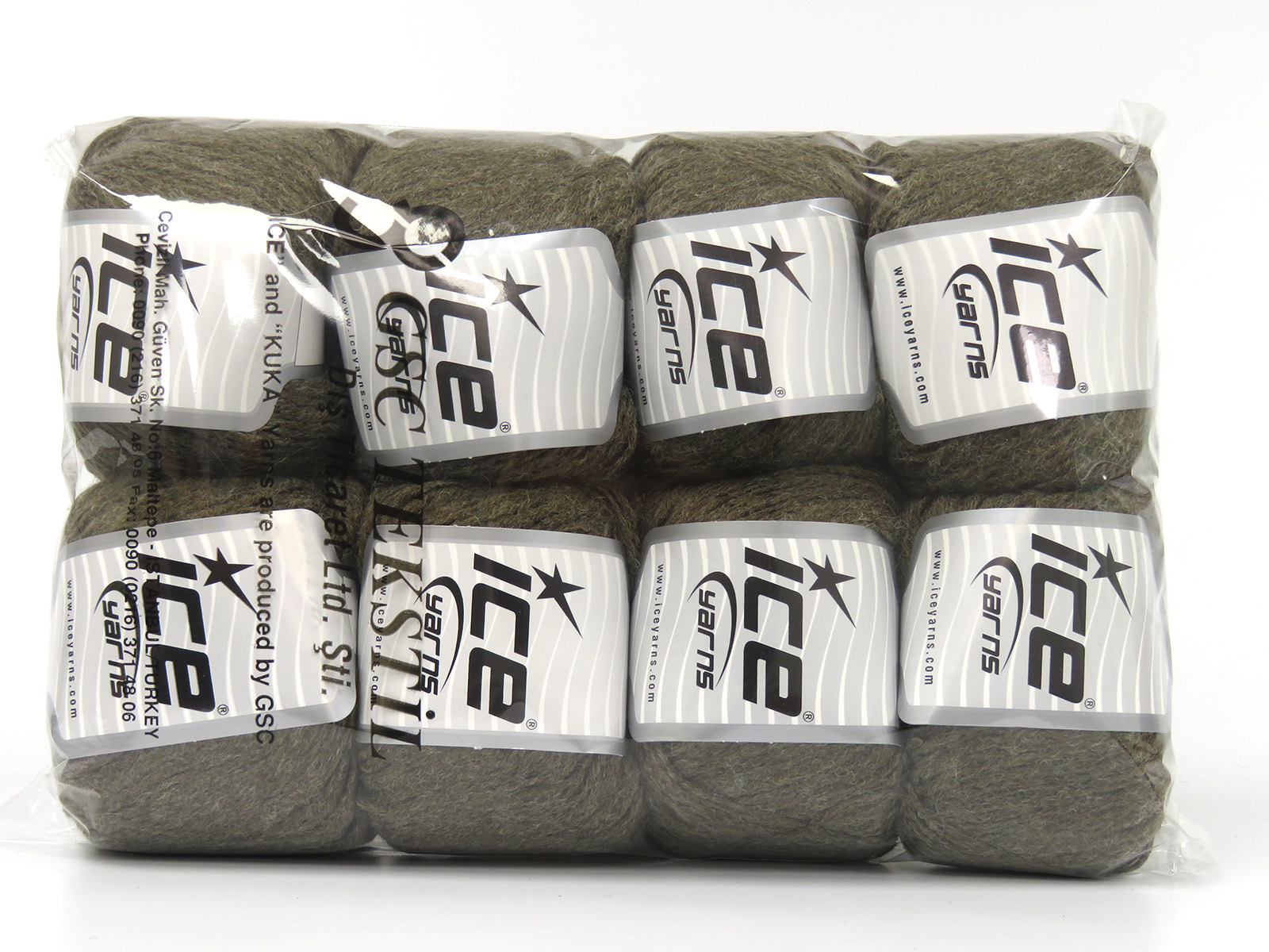 Licht Khaki Baby Garens 8x50gr