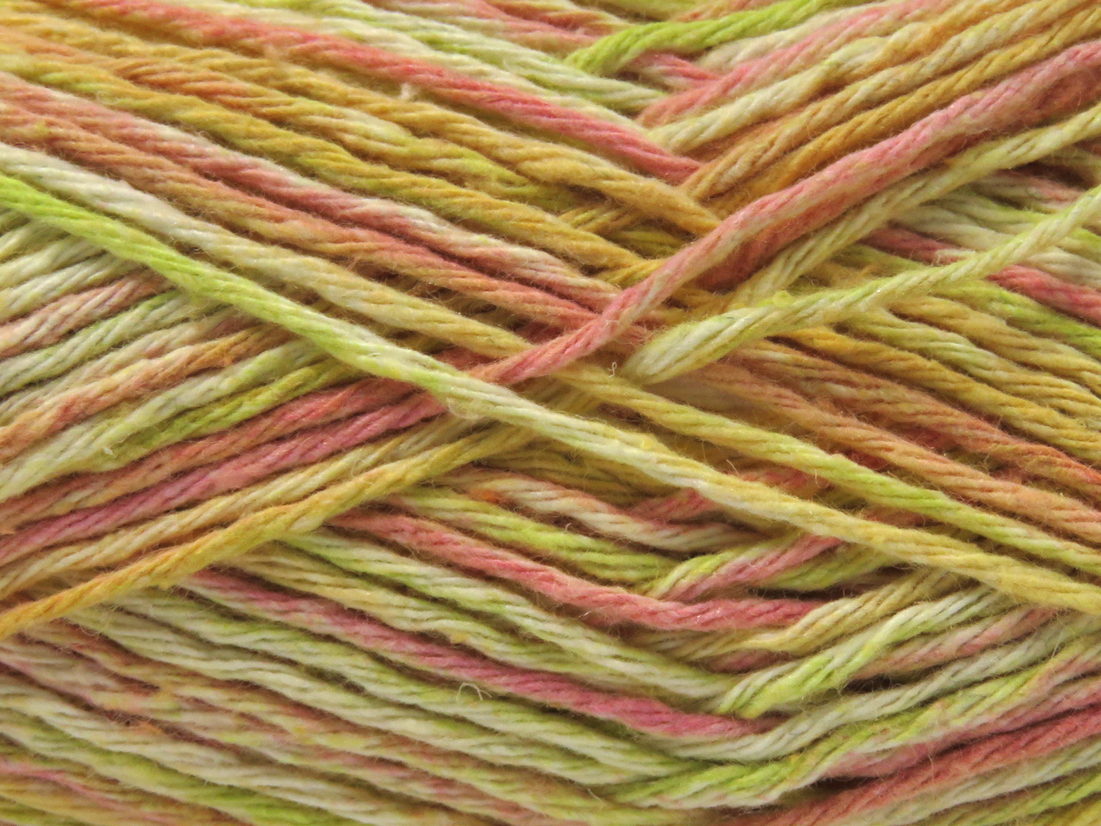 Groen|Roze|Crème|Oranje Lente Zomer Garens 4x100gr