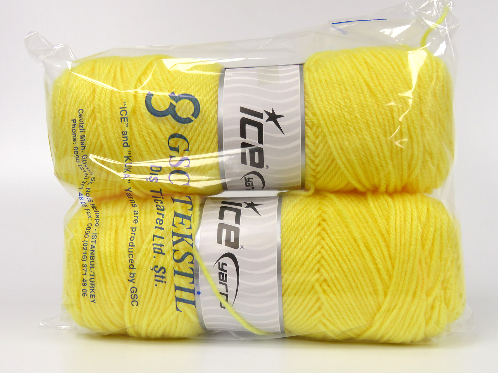 Geel Outlet Yarns 2x150gr