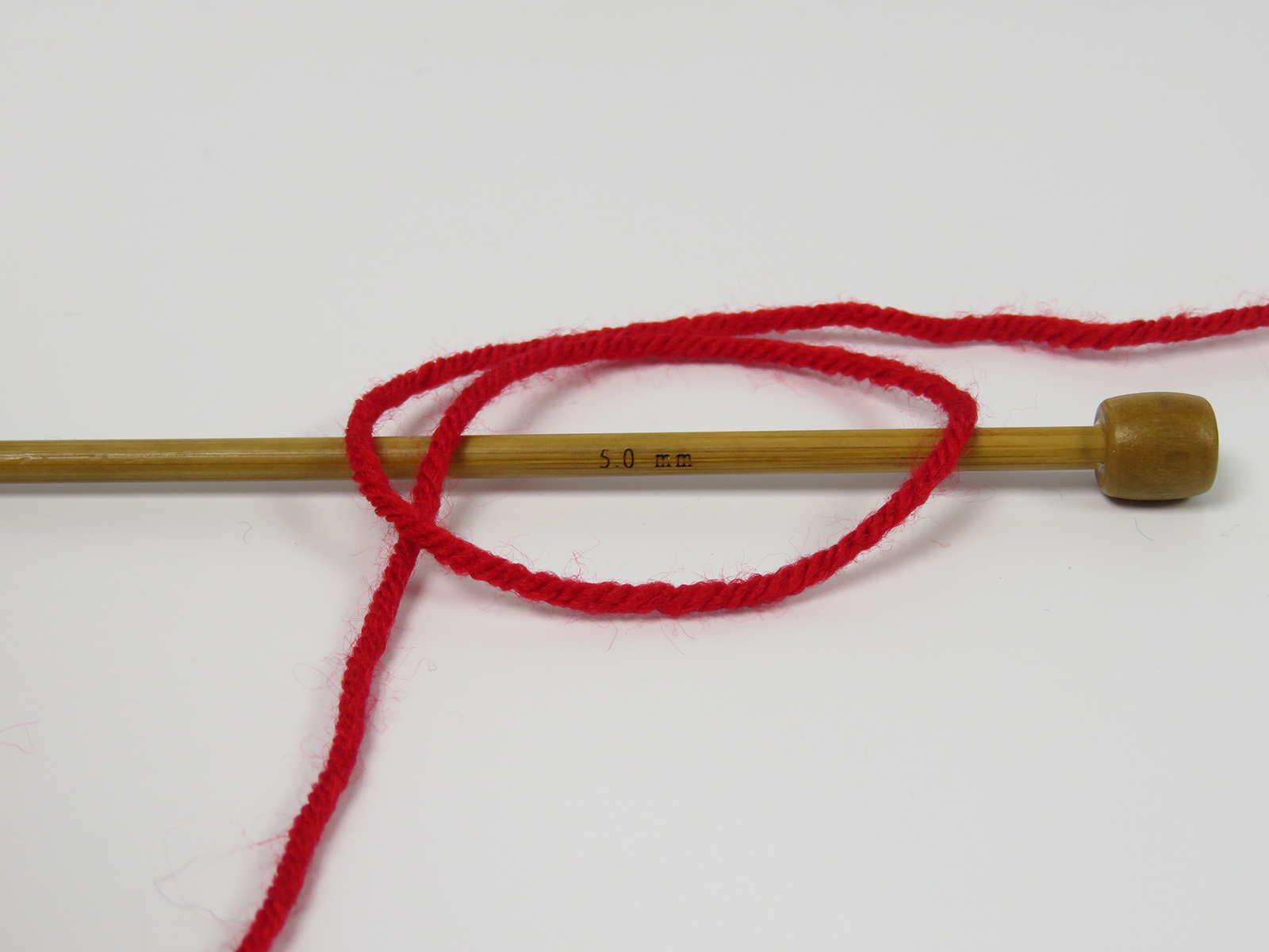 Rood Acryl Garen Naald 5 – Pakket 2x200gr