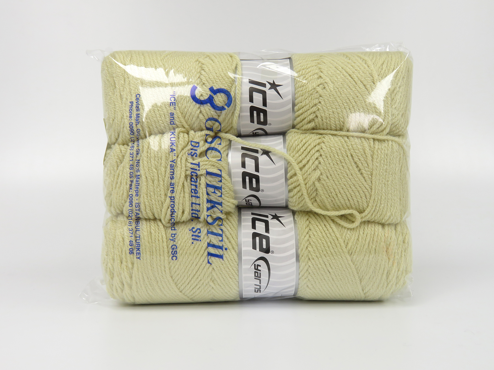 Beige Outlet Yarns 3x120gr