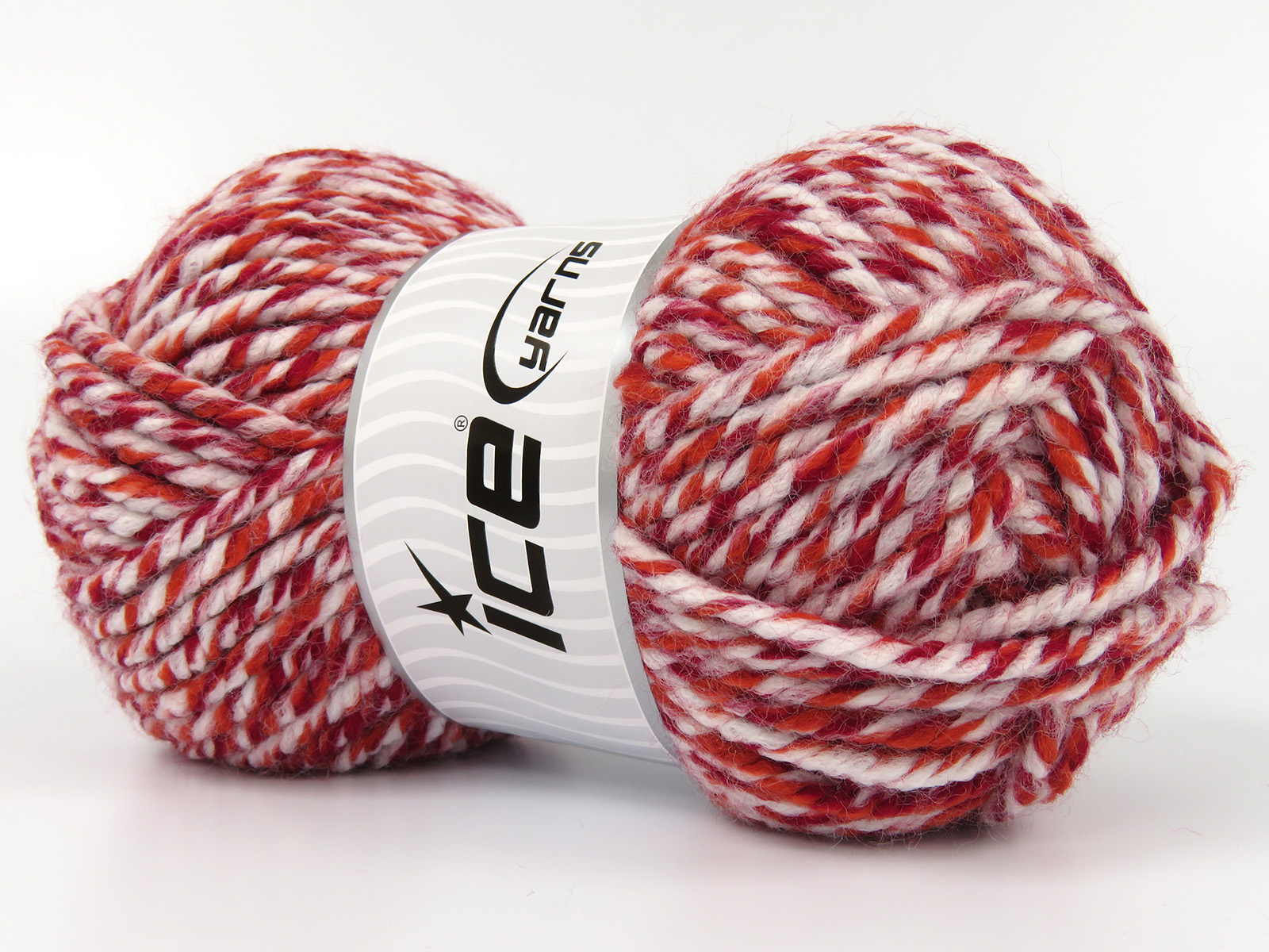 Wit|Rood|Oranje Outlet Yarns 2x155gr