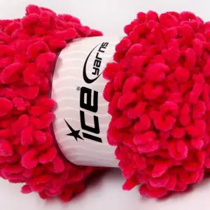 Fuchsia Chenille Yarns 4x100gr