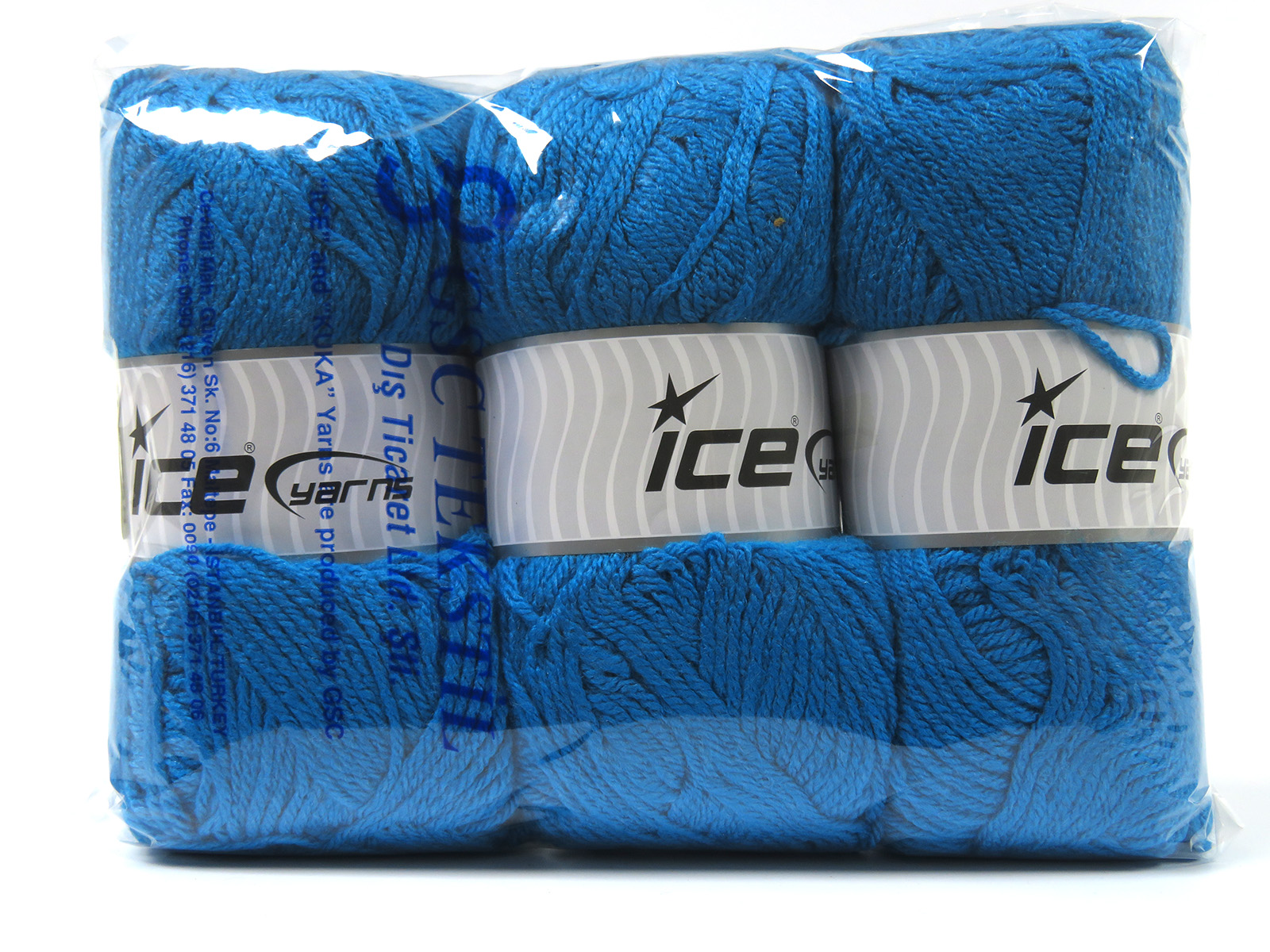 Turkoois Outlet Yarns 3x120gr