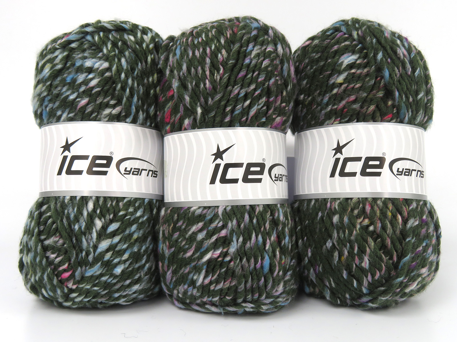 Groen|Regenboog Outlet Yarns 3x115gr