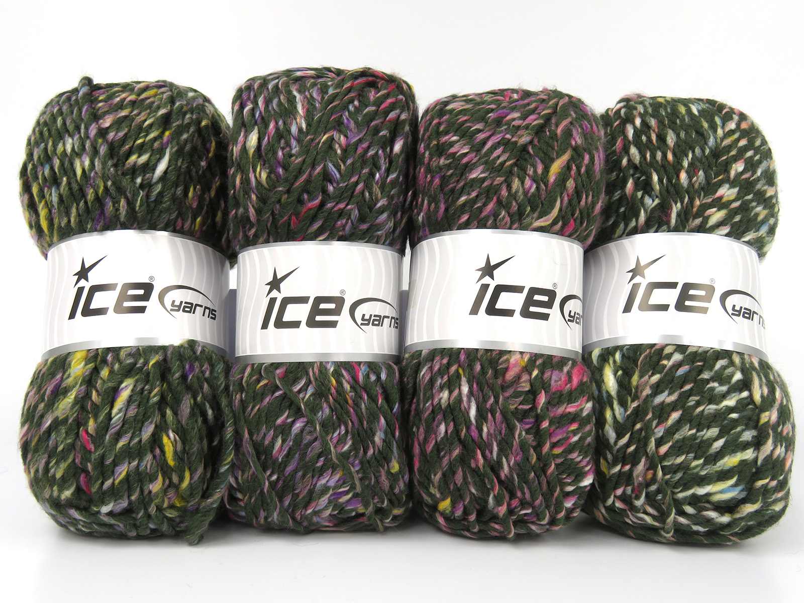 Groen|Regenboog Outlet Yarns 4x120gr