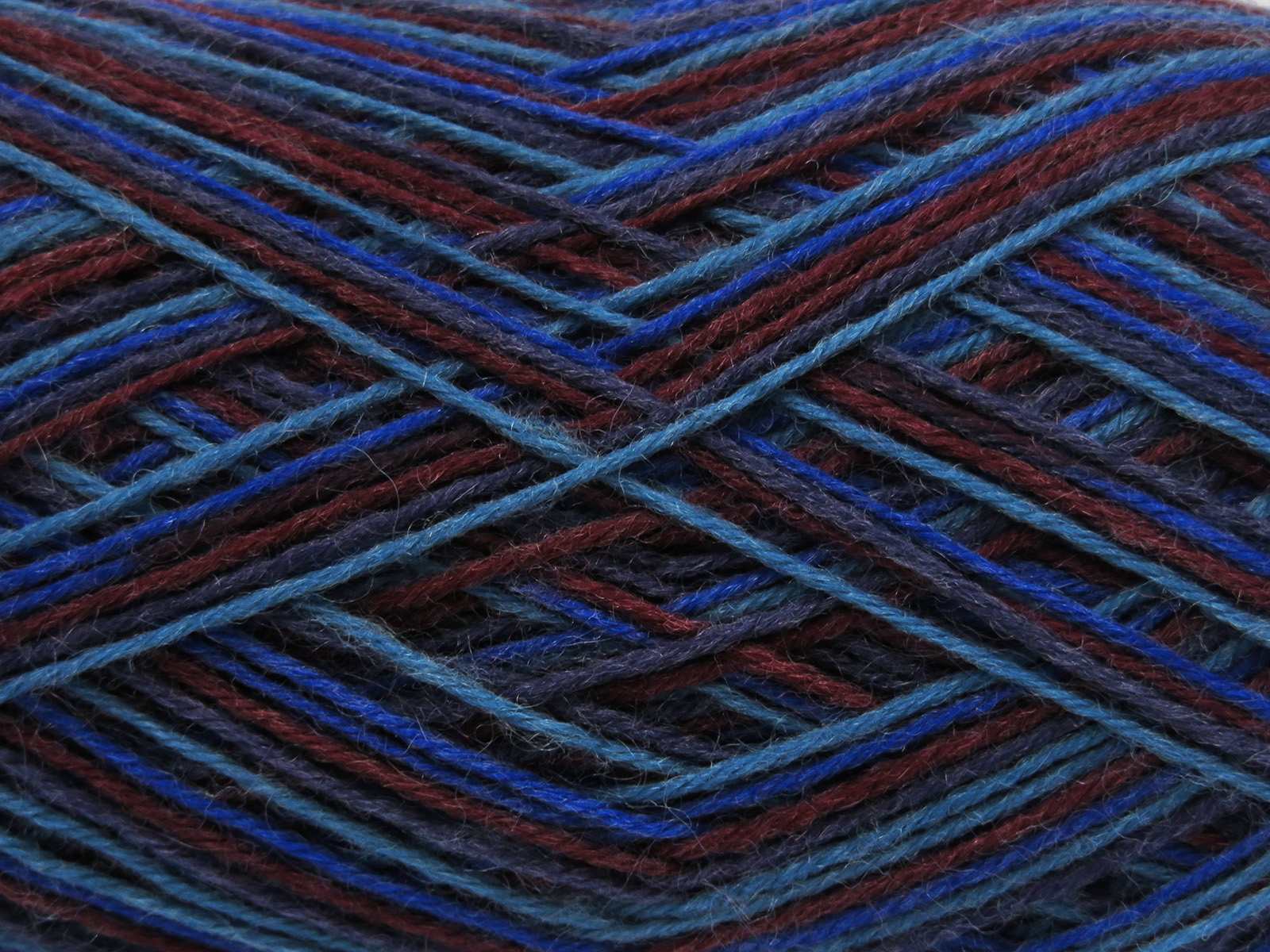 Blauw|Lila|Crème|Turkoois|Bordeaux Sokkengarens 4x100gr