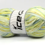 Groen|Wit|Geel Crochet Embroidery NeedleCraft HandCraft 2x100gr
