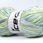 Groen|Turkoois|Geel Crochet Embroidery NeedleCraft HandCraft 2x100gr