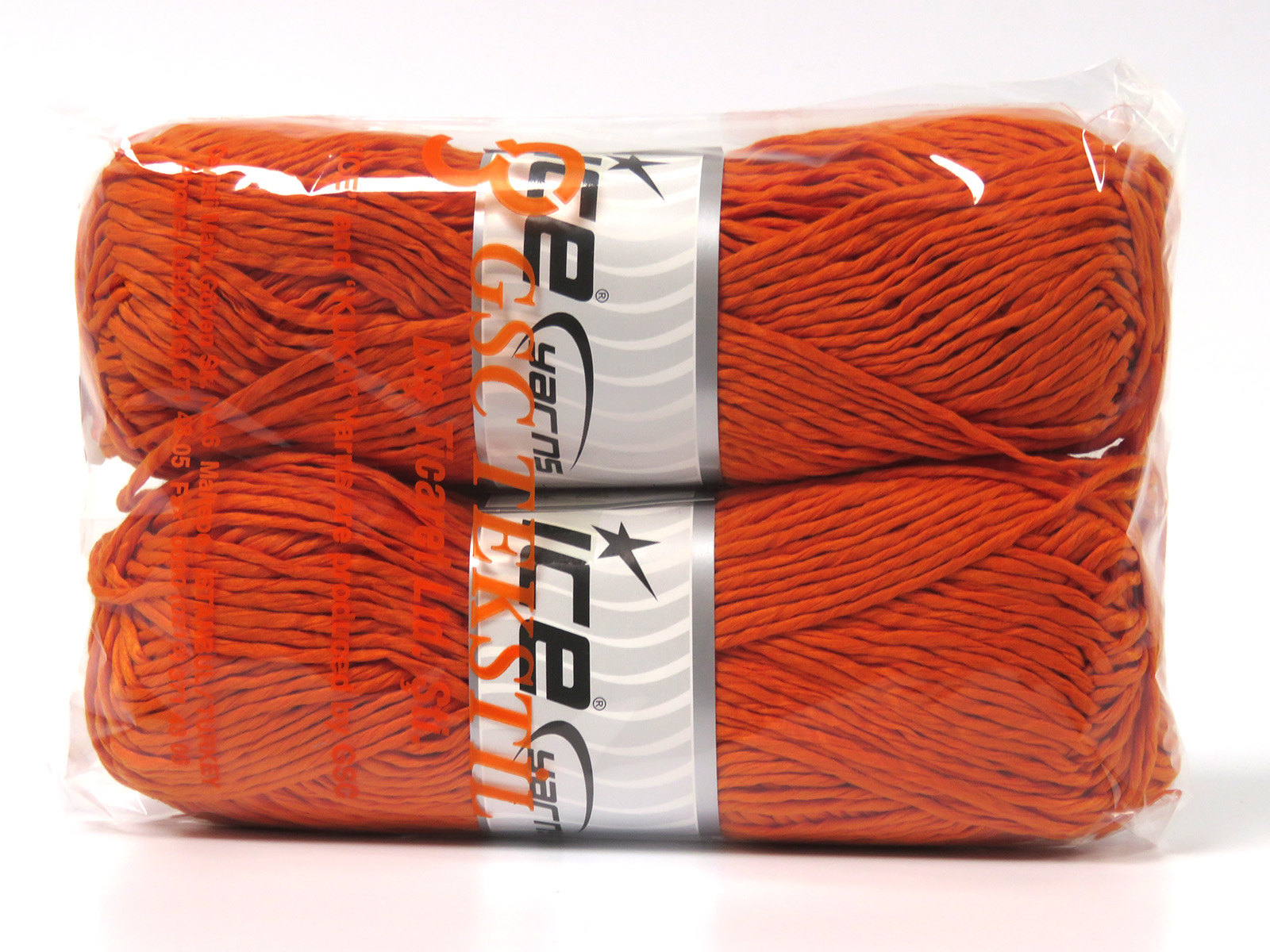 Oranje Haakgaren Polyester 2x100gr