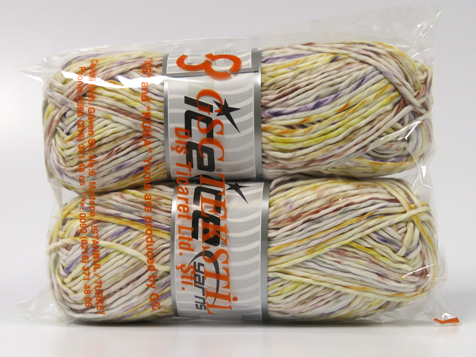 Wit|Paars|Geel|Kameel|Koper Crochet Embroidery NeedleCraft HandCraft 2x100gr
