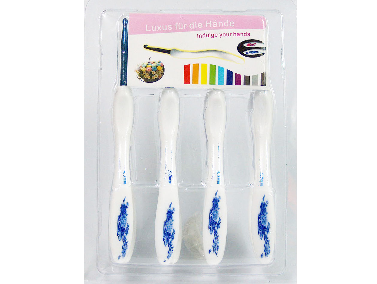 8 Sizes Ergonomic Crochet Hook Set – Naalden – Accessoires – 1 st