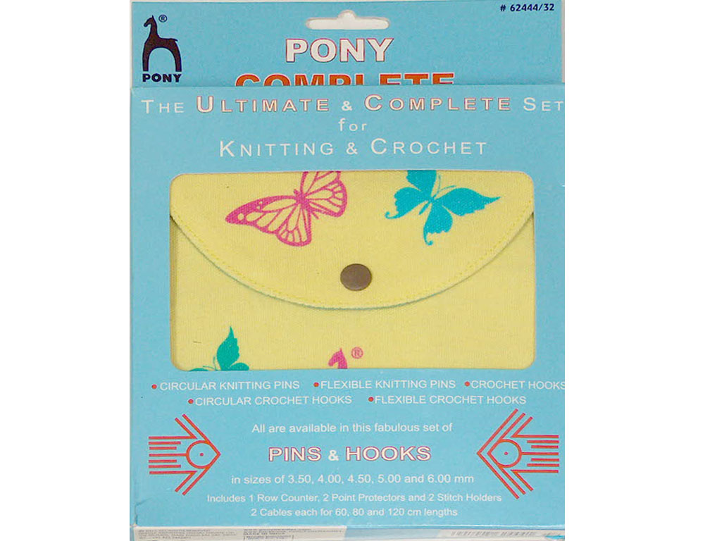 Pony Complete Ultimate Knitting Chrochet Set – Naalden – Accessoires – 1 st