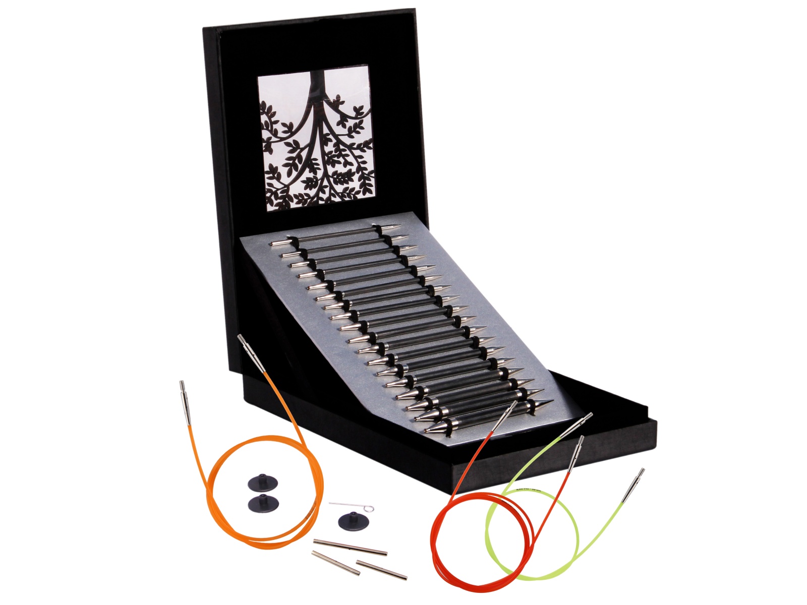 KnitPro Box of Joy Karbonz Interchangeable Needle Set – Naalden – Accessoires – 1 st