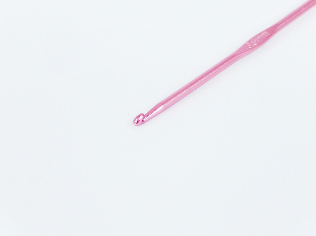 Color Aluminum Crochet Hooks – 15 cm – Naalden – Accessoires – 1 st