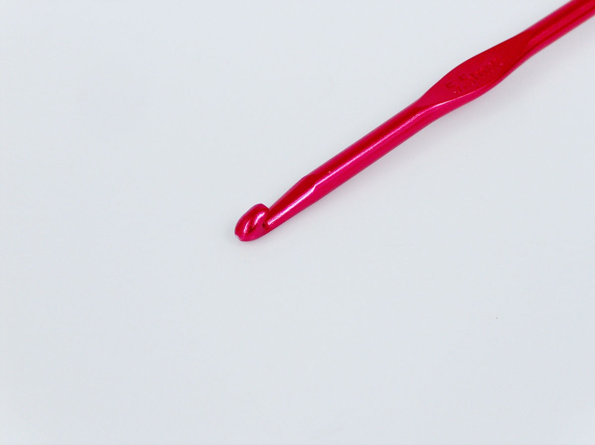 Color Aluminum Crochet Hooks – 15 cm – Naalden – Accessoires – 1 st