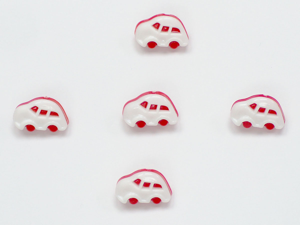 5 Car Figure Buttons – Naalden – Accessoires – 1 st