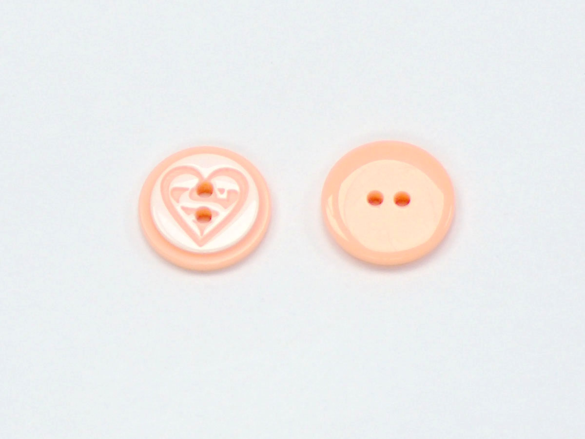5 Heart Figure Buttons – Naalden – Accessoires – 1 st