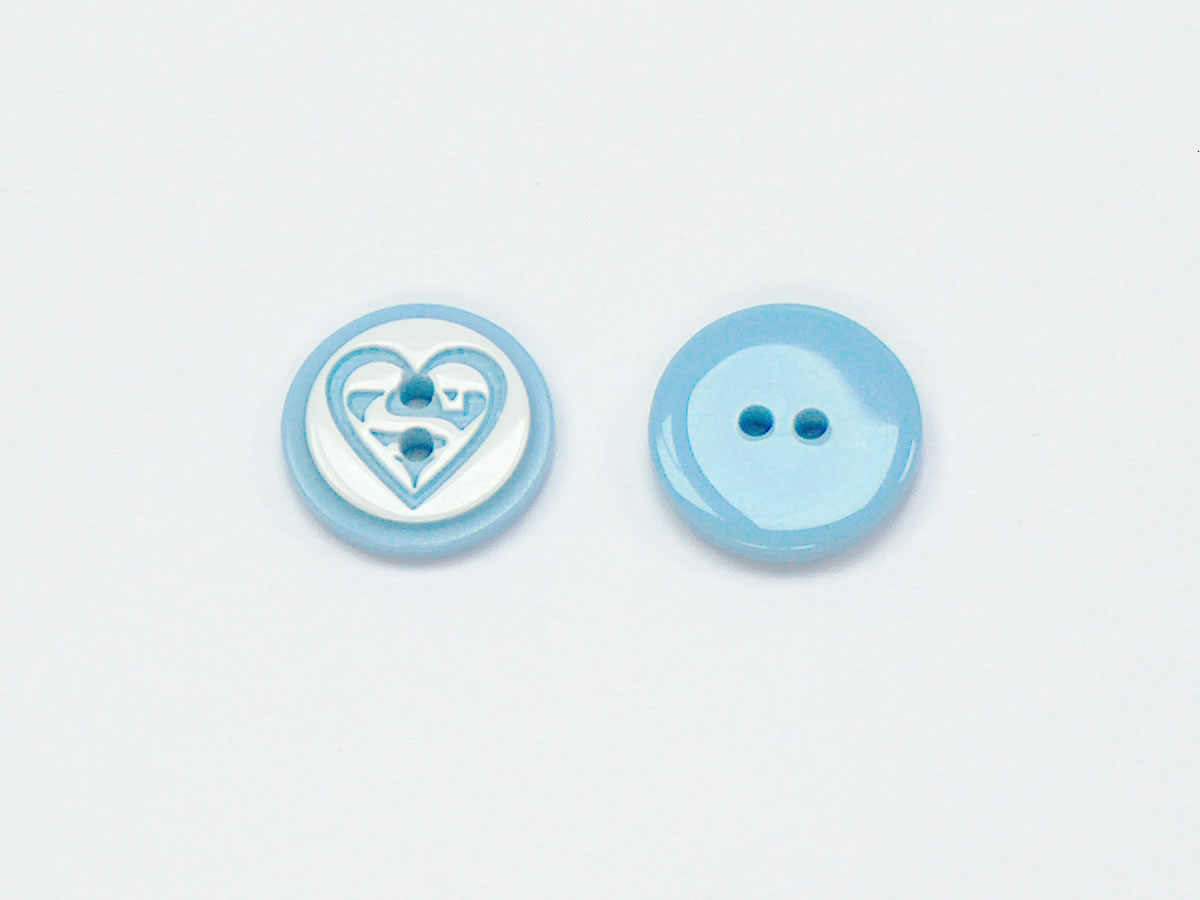 5 Heart Figure Buttons – Naalden – Accessoires – 1 st