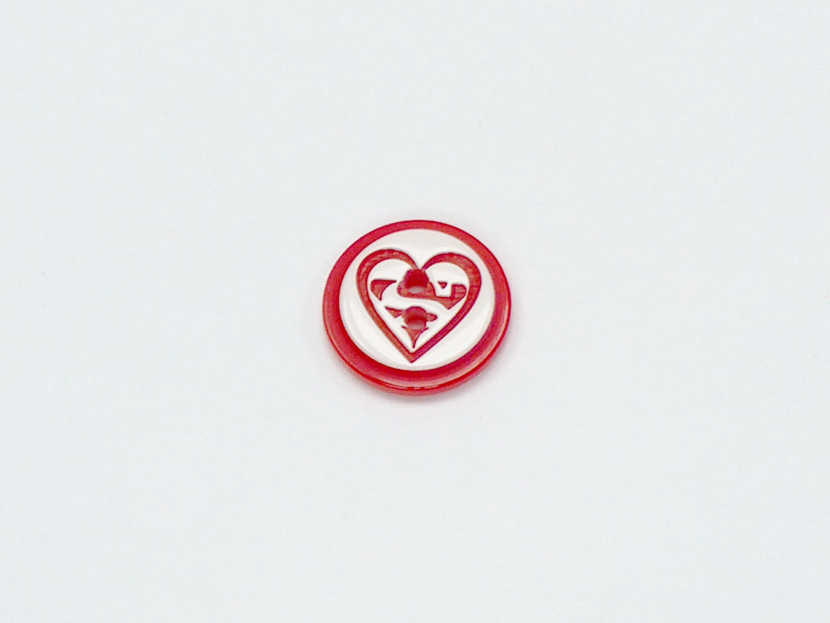 5 Heart Figure Buttons – Naalden – Accessoires – 1 st