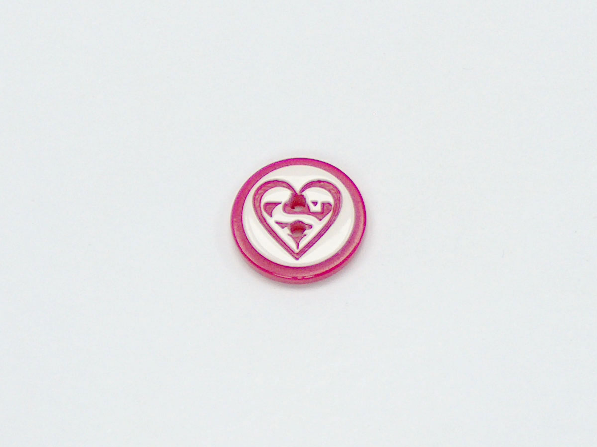5 Heart Figure Buttons – Naalden – Accessoires – 1 st