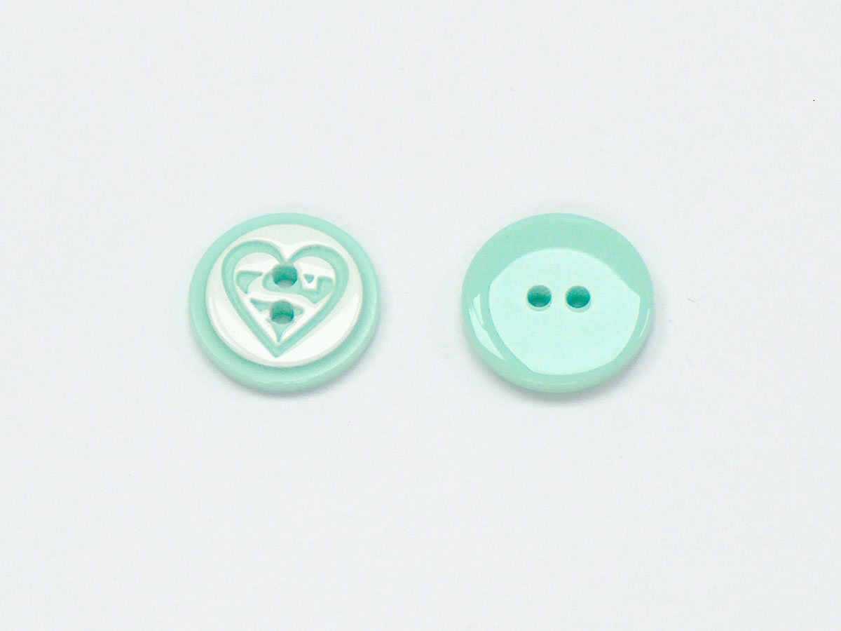 5 Heart Figure Buttons – Naalden – Accessoires – 1 st