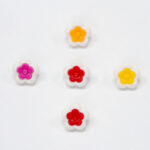5 Flower Figure Buttons – Naalden – Accessoires – 1 st
