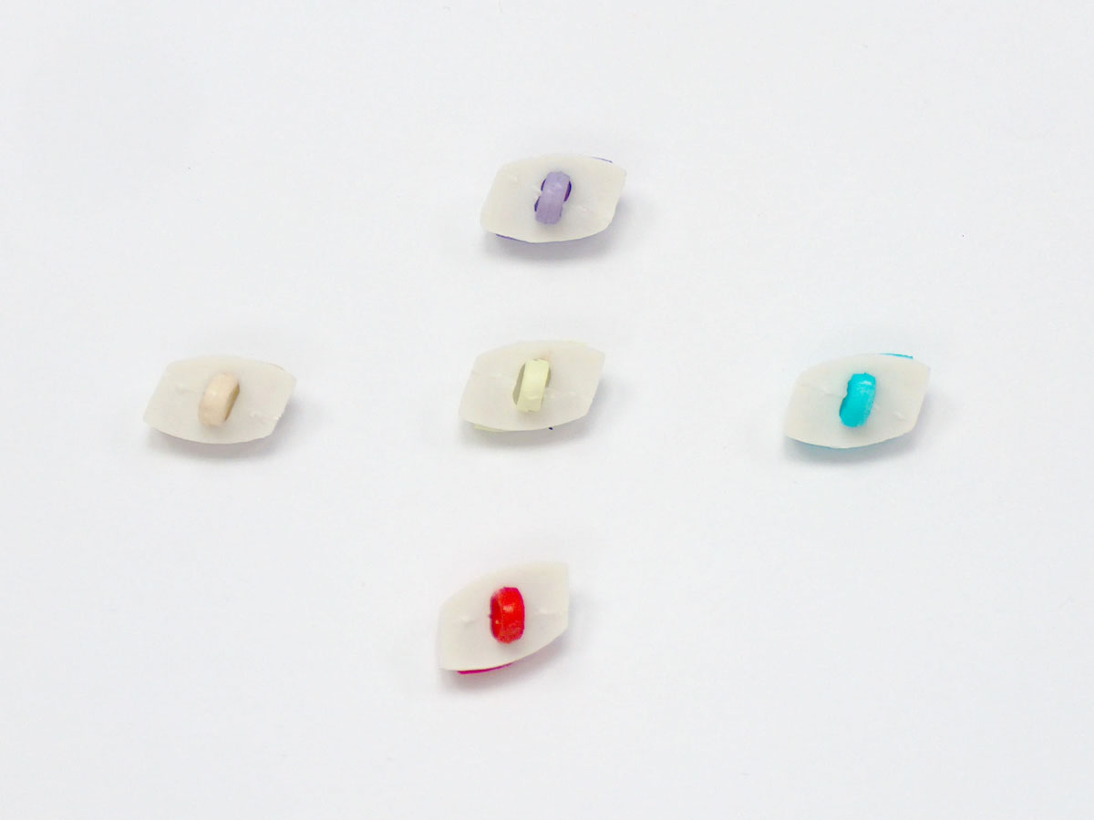 5 Water Bottle Figure Buttons – Naalden – Accessoires – 1 st