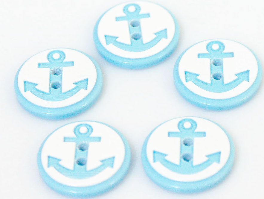 5 Anchor Figure Buttons – Naalden – Accessoires – 1 st