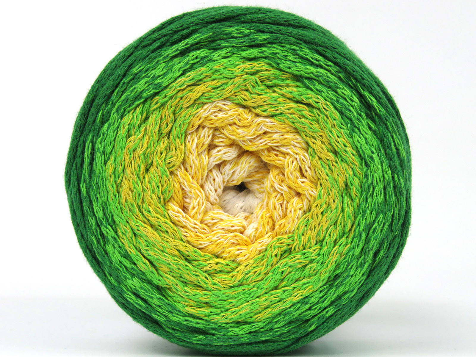 Wit|Geel|Groen Tinten Crochet Embroidery NeedleCraft HandCraft 1xgr