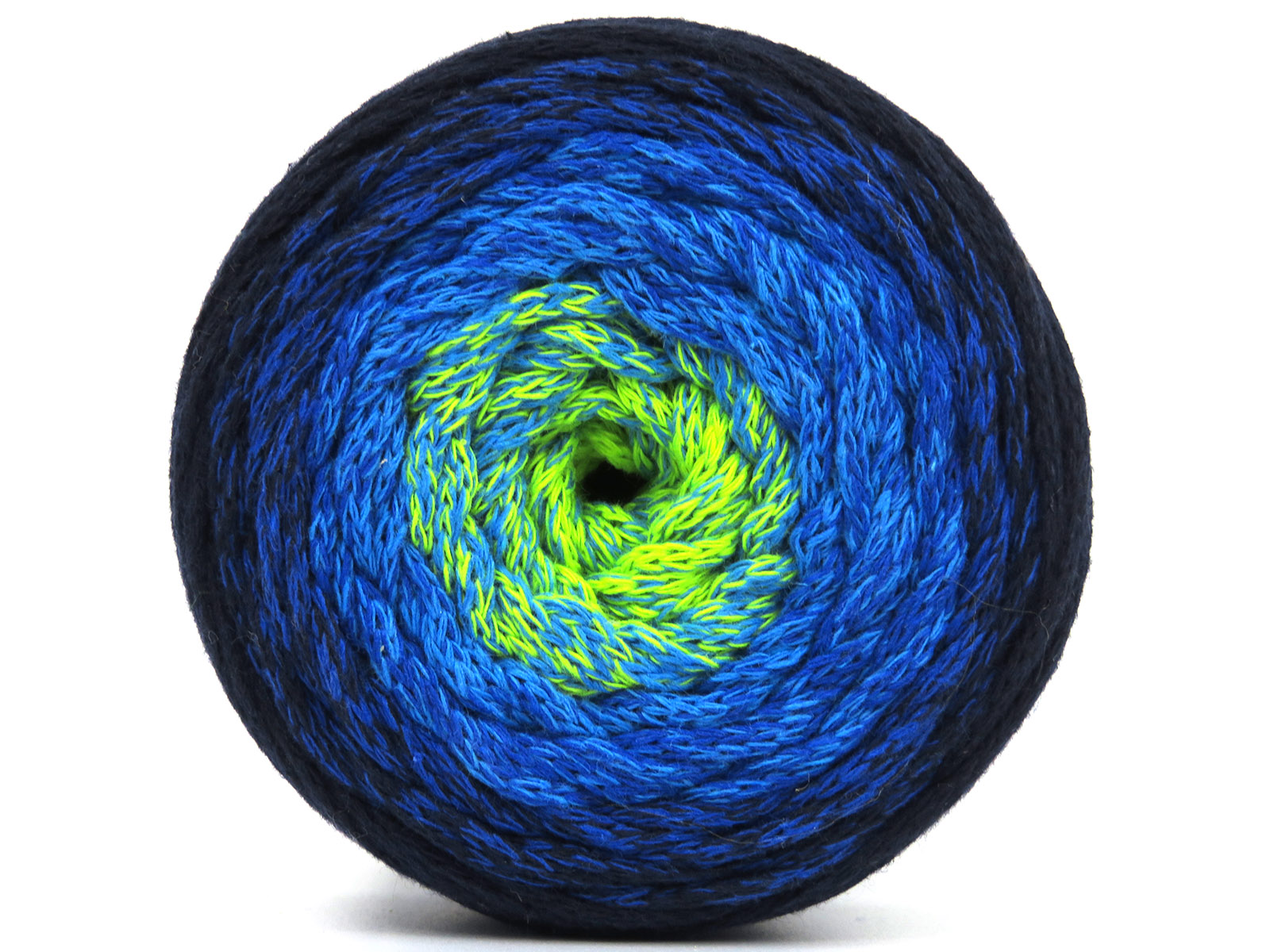 Blauw Tinten|Donker Marineblauw|Neon groen Crochet Embroidery NeedleCraft HandCraft 1xgr